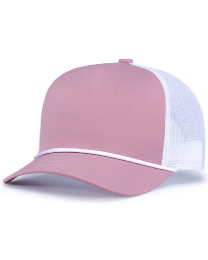 Pacific Headwear P423 - 5 Panel Snapback Trucker Hat
