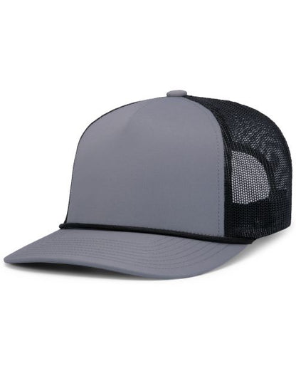 Pacific Headwear P423 - 5 Panel Snapback Trucker Hat