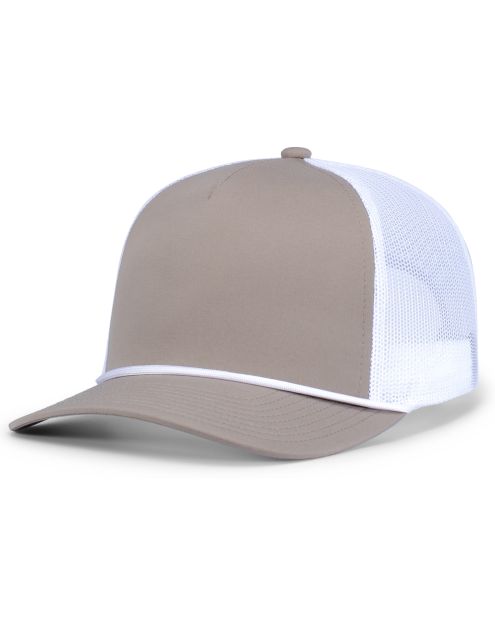 Pacific Headwear P423 - 5 Panel Snapback Trucker Hat
