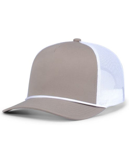 Pacific Headwear P423 - 5 Panel Snapback Trucker Hat