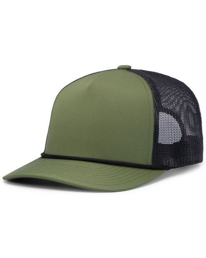 Pacific Headwear P423 - 5 Panel Snapback Trucker Hat