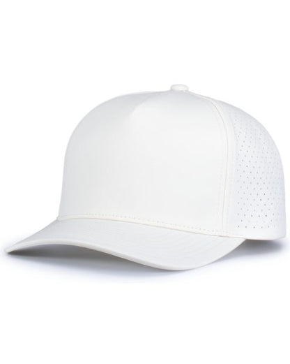 Pacific Headwear P424 - 5 Panel Perforated Snapback Hat