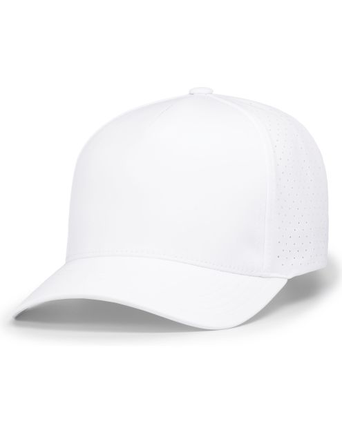 Pacific Headwear P424 - 5 Panel Perforated Snapback Hat