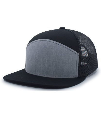 Pacific Headwear P787 Custom 6-Panel Trucker Snapback Hat