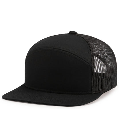 Pacific Headwear P787 Custom 6-Panel Trucker Snapback Hat