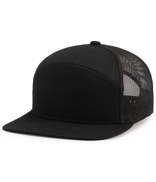 Pacific Headwear P787 Custom 6-Panel Trucker Snapback Hat