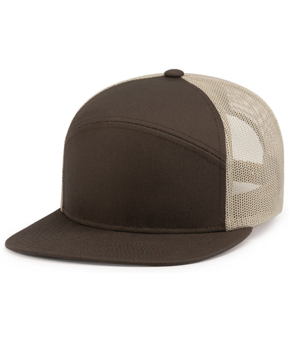 Pacific Headwear P787 Custom 6-Panel Trucker Snapback Hat