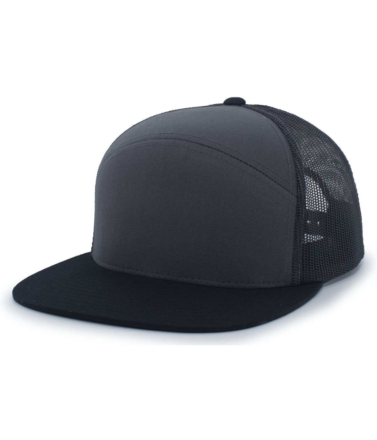 Pacific Headwear P787 Custom 6-Panel Trucker Snapback Hat