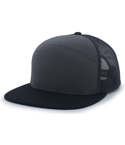 Pacific Headwear P787 Custom 6-Panel Trucker Snapback Hat