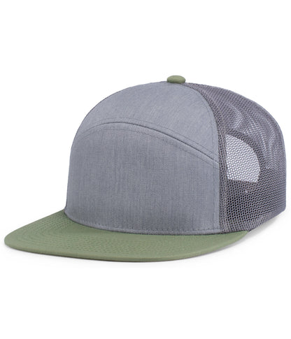 Pacific Headwear P787 Custom 6-Panel Trucker Snapback Hat