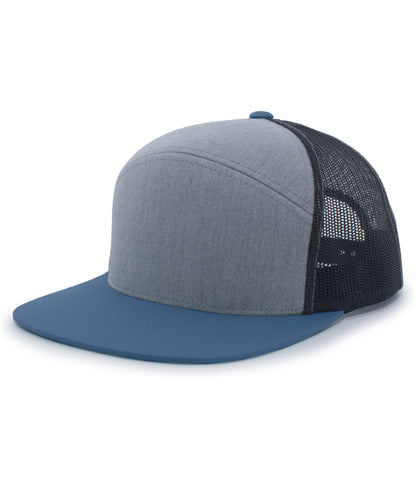 Pacific Headwear P787 Custom 6-Panel Trucker Snapback Hat