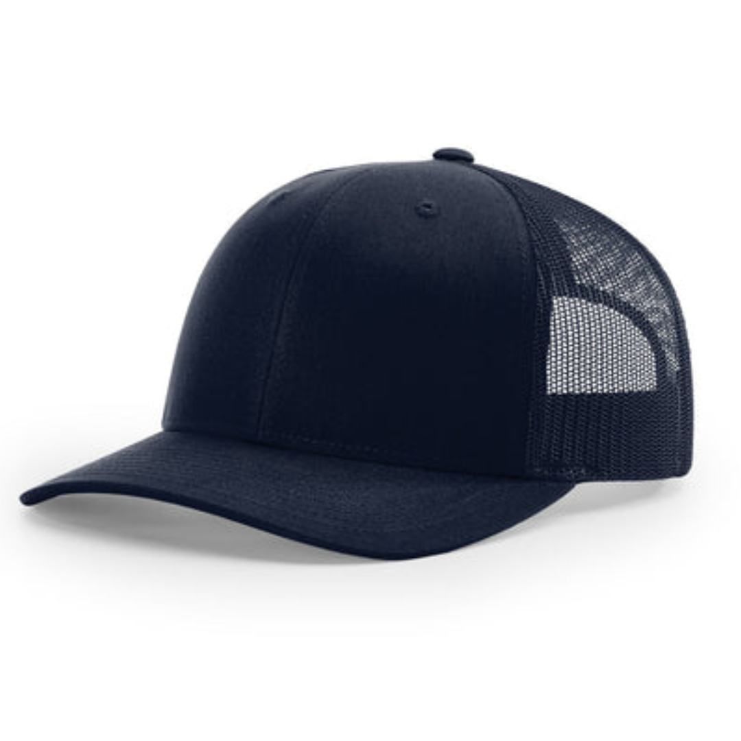 Richardson 112Y Youth Trucker Hat Snapback Hat - Navy