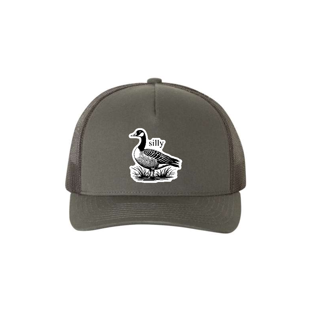 Silly Goose - 5 Panel SnapBack Trucker Hat - 403 Custom Cuts
