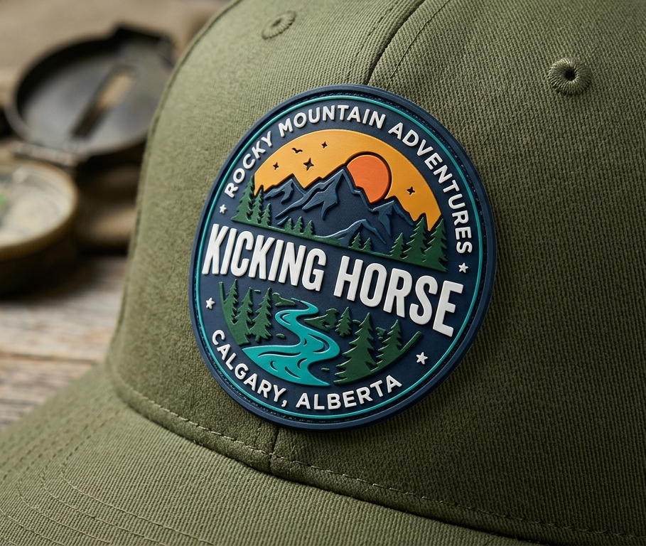 STACKED - Custom Full Colour UV Printed Patches