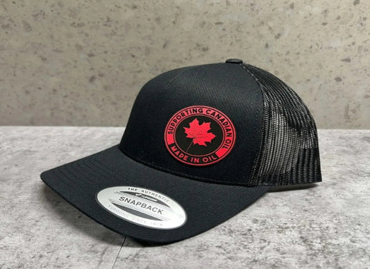 Support Canadian Oil SnapBack - 403 Custom Cuts