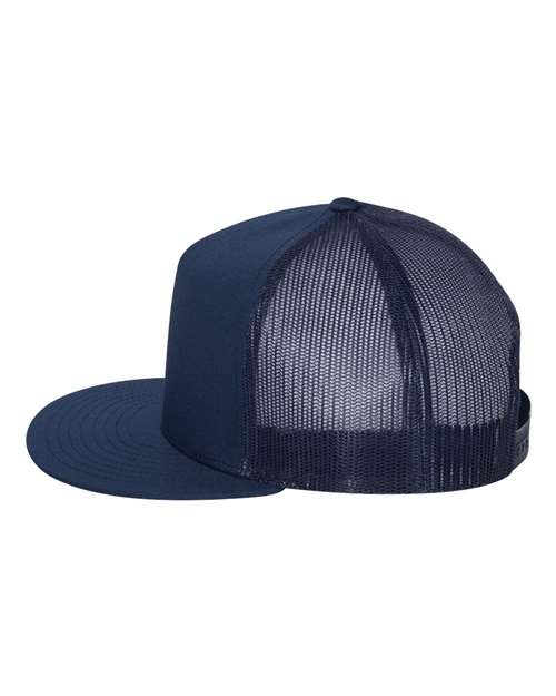Yupoong 6006 Flat Brim SnapBack Trucker
