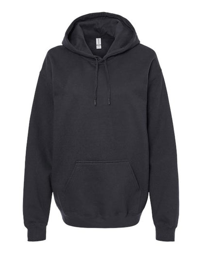 Black Custom Softstyle Midweight Hoodie Calgary - Professional DTF Printing - 403 Custom Cuts