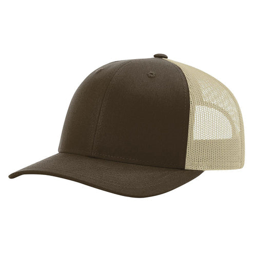 Brown Khaki Richardson 115 Low Profile - Custom Hat | 403 Custom Cuts