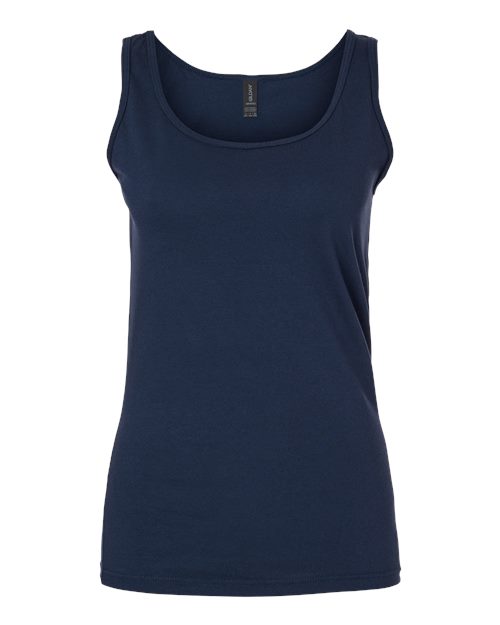 Navy Custom Graphic Tank Top - Women's Softstyle | 403 Custom Cuts