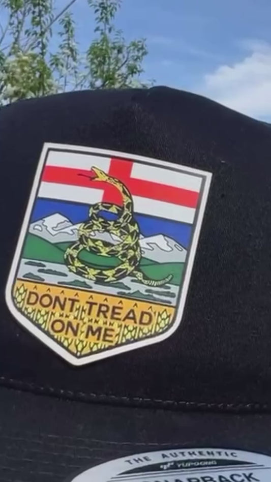 Don't Tread On Me! Alberta SnapBack Trucker