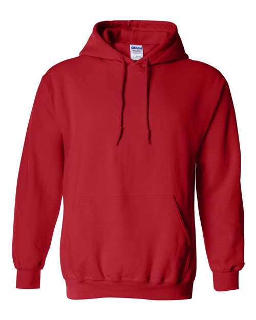 Red Custom Heavy Blend Hoodie Calgary - Personalized DTF Graphic Print - No Minimum