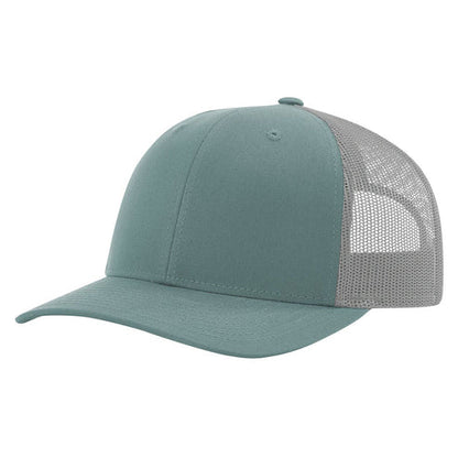 Smoke Blue Aluminum Richardson 115 Low Profile - Custom Hat | 403 Custom Cuts