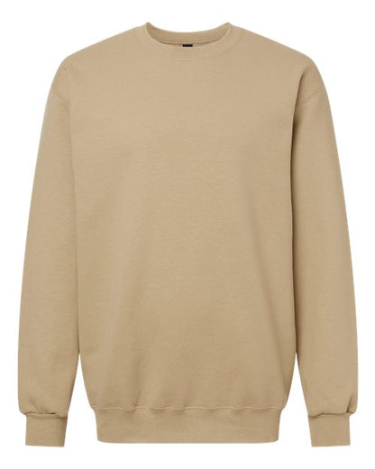 Tan Custom Graphic Maxweight Crewneck - High-Definition DTF Transfer - 403 Custom Cuts Canada