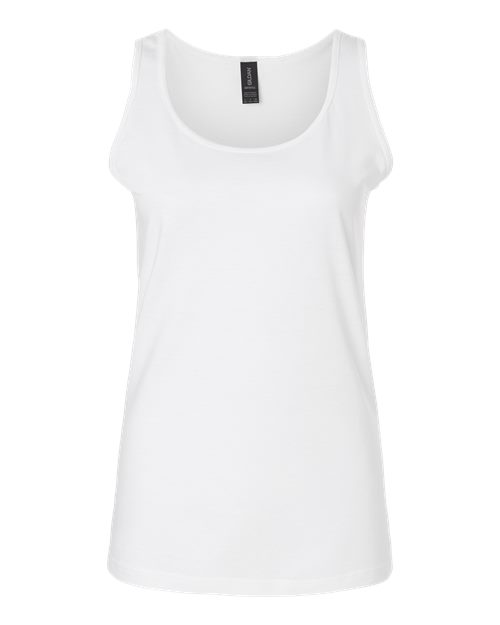 White Custom Graphic Tank Top - Women's Softstyle | 403 Custom Cuts