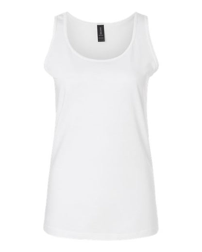 White Custom Graphic Tank Top - Women's Softstyle | 403 Custom Cuts